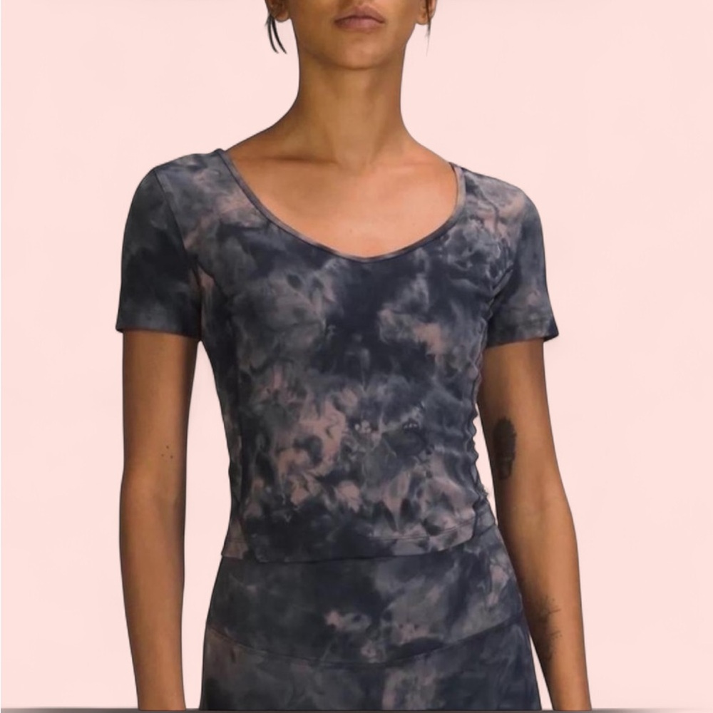 Lululemon Athletica Tye Dye Align Short Sleeve